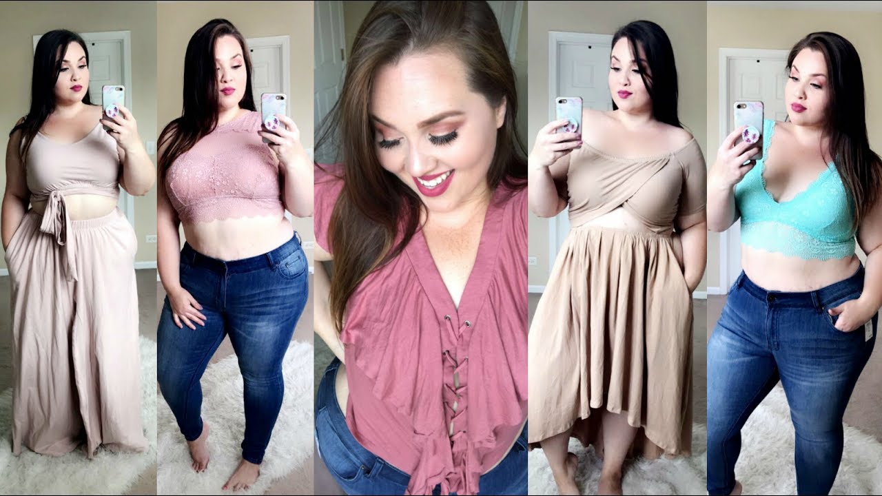HUGE HAUL: Rue 21+, Charlotte Russe, Rebdolls, & AdditionElle |Plus Size Fashion|