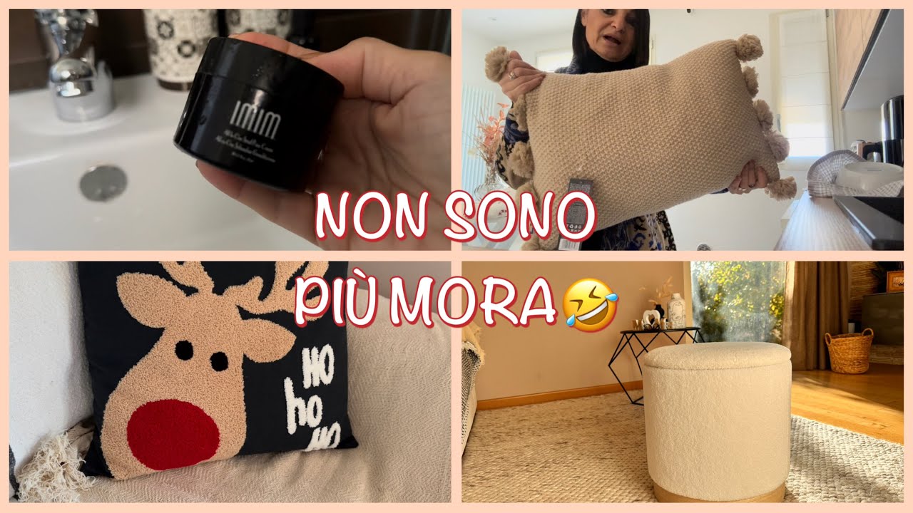 LA SALA HA CAMBIATO ASPETTO/NUOVO ALBERO DI NATALE/NUOVA SKIN CARE CON IMIM😍