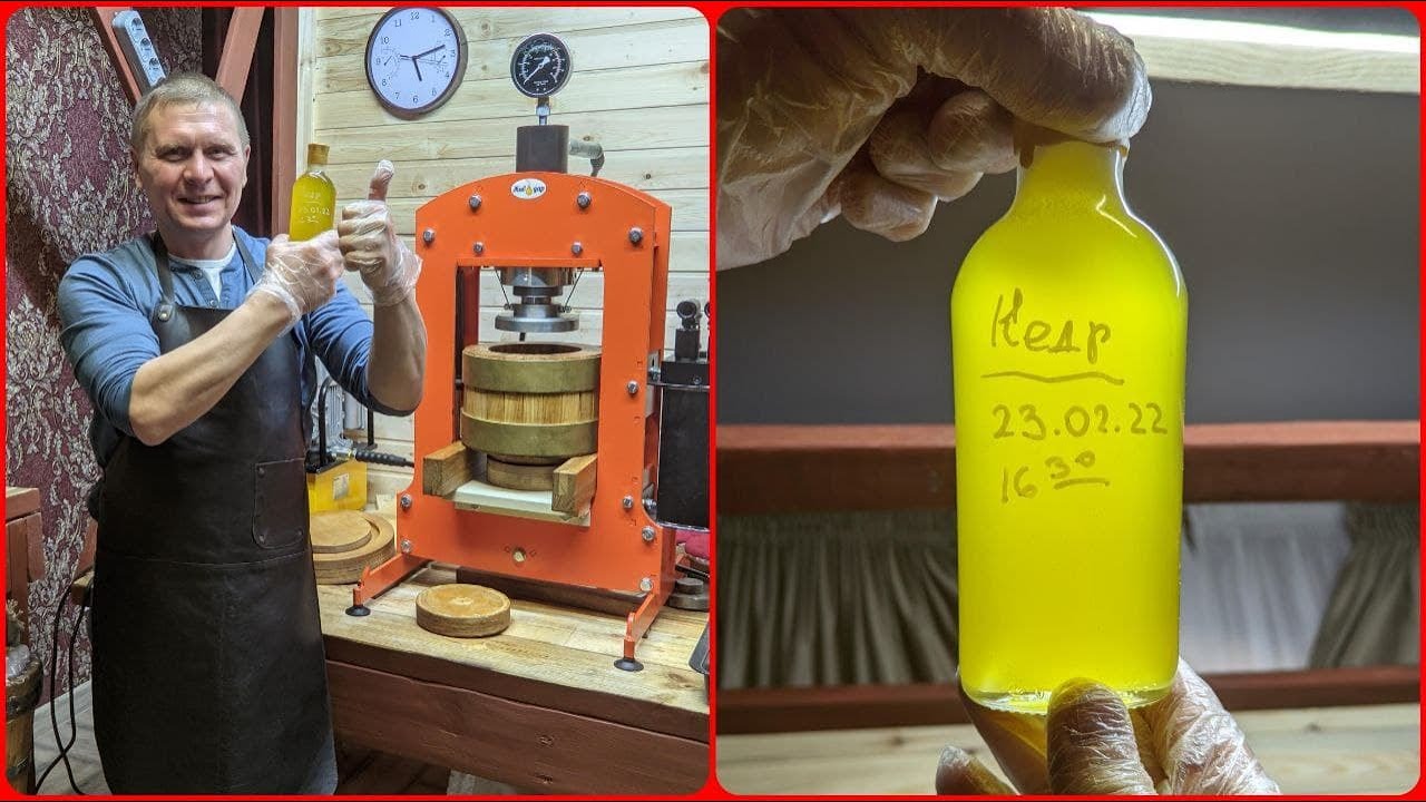 КЕДРОВОЕ МАСЛО. Холодный отжим