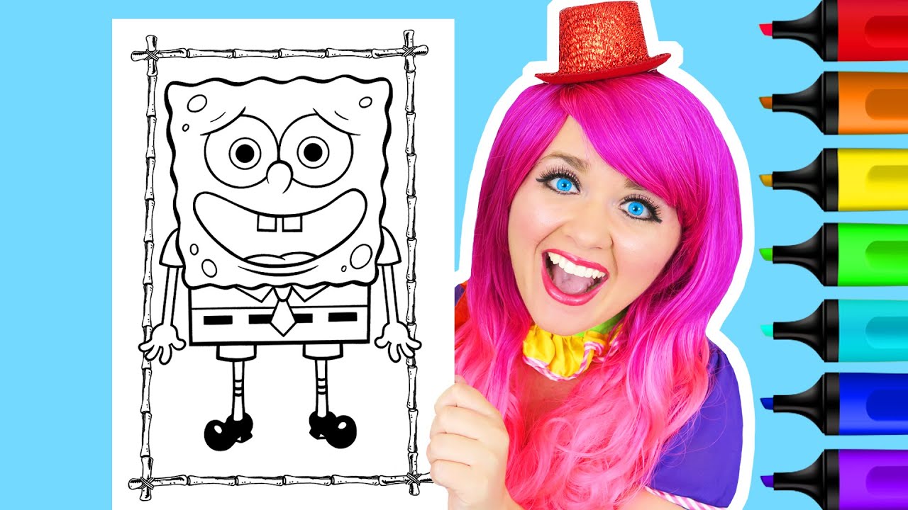Coloring SpongeBob SquarePants