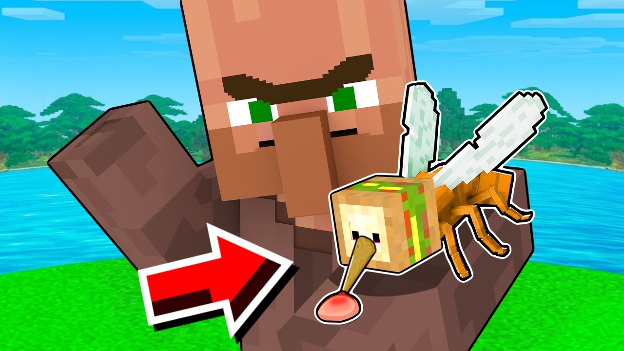 SİNEK OLUP HERKESİ TROLLEDİM! - Minecraft