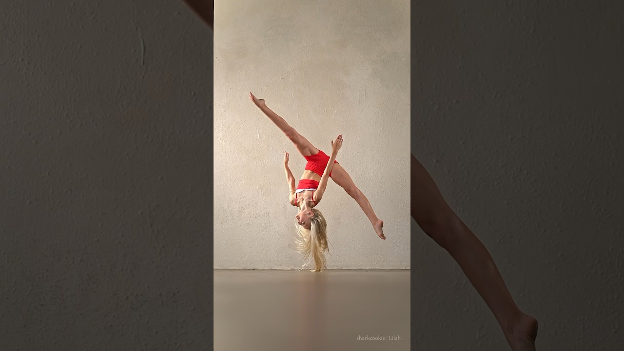 The perfect aerial with Lilah 💃 #dancephotography #slowmotion #acrobatics