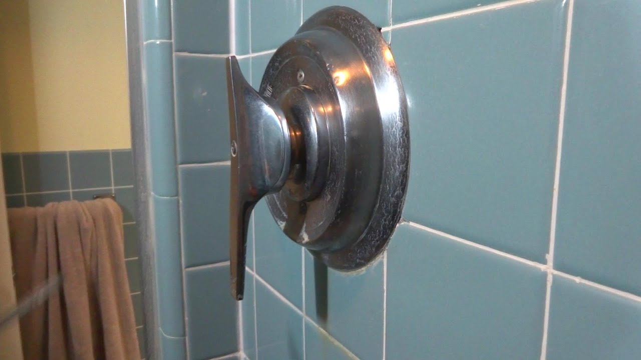 59 YEAR OLD LEAKING SHOWER VALVE REPLACED