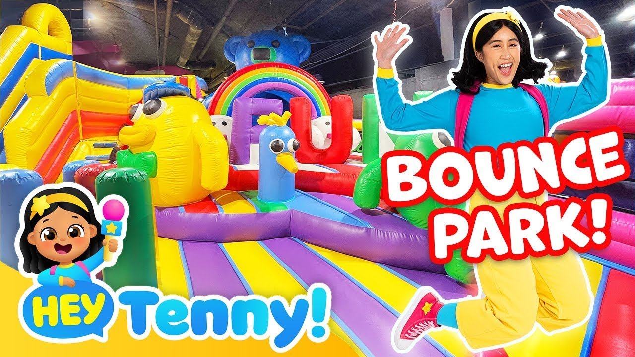 Indoor Playground Adventure with Tenny | Educational Videos for Kids | Nursery Rhymes | Hey Tenny!