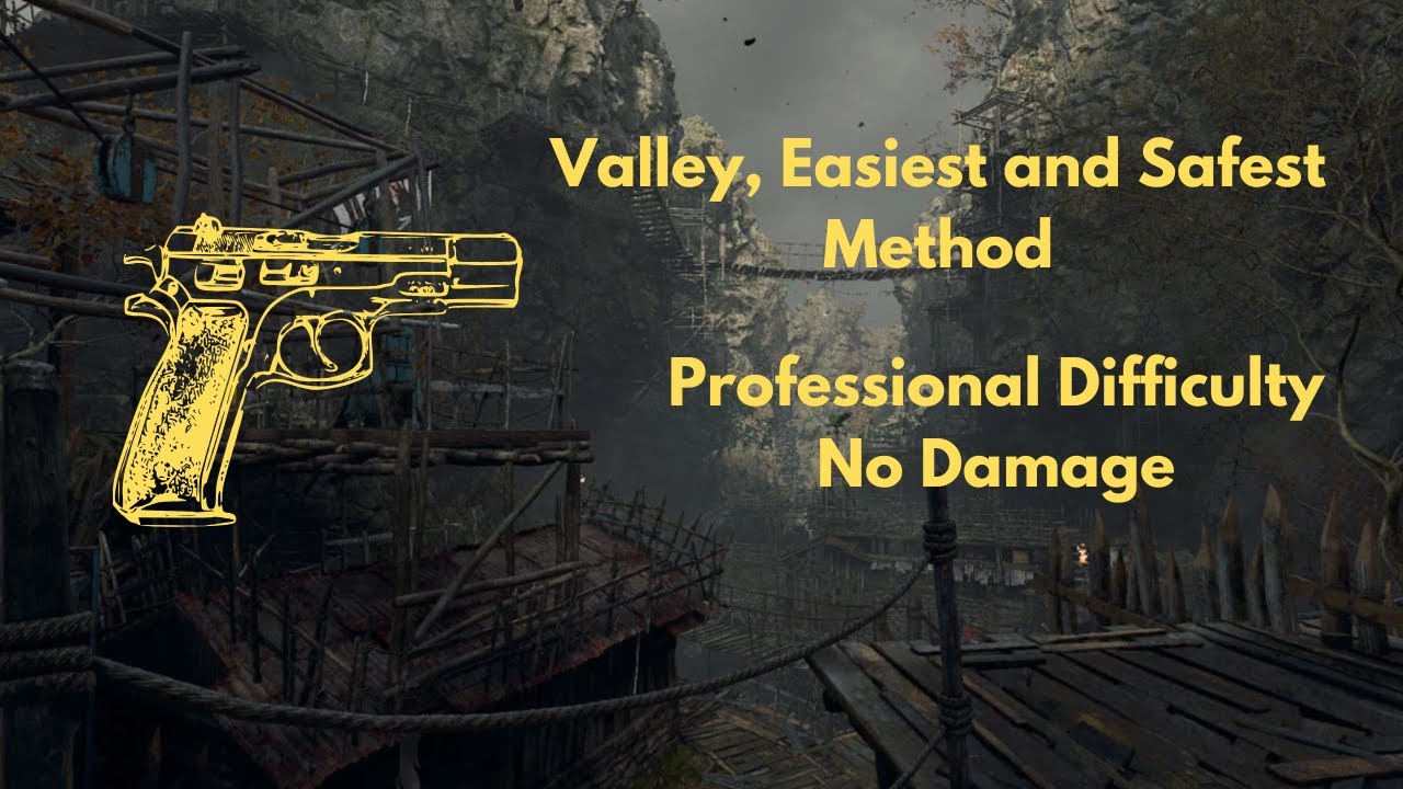 Resident Evil 4 Remake, Valley Easy Method, Professional, No Damage