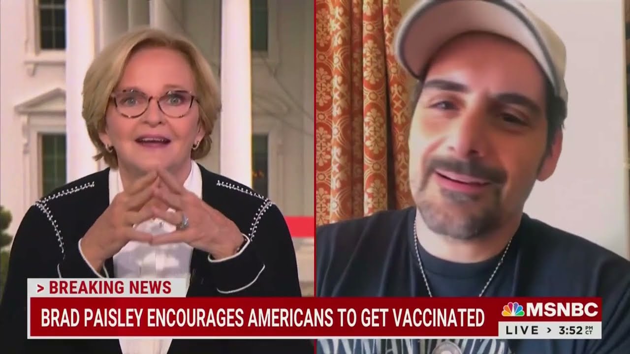 Brad Paisley's Message to #CountryNation -- Patriotic Duty to Take the Shot