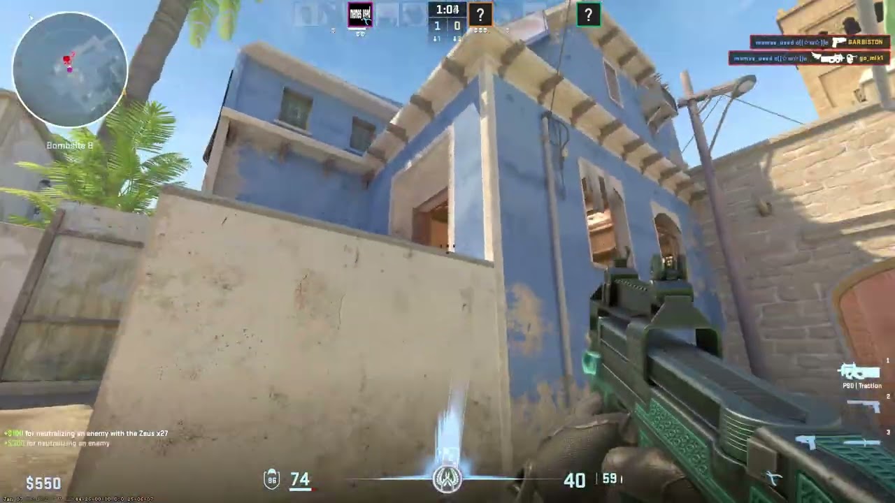 Counter Strike 2 cluth (taser included)