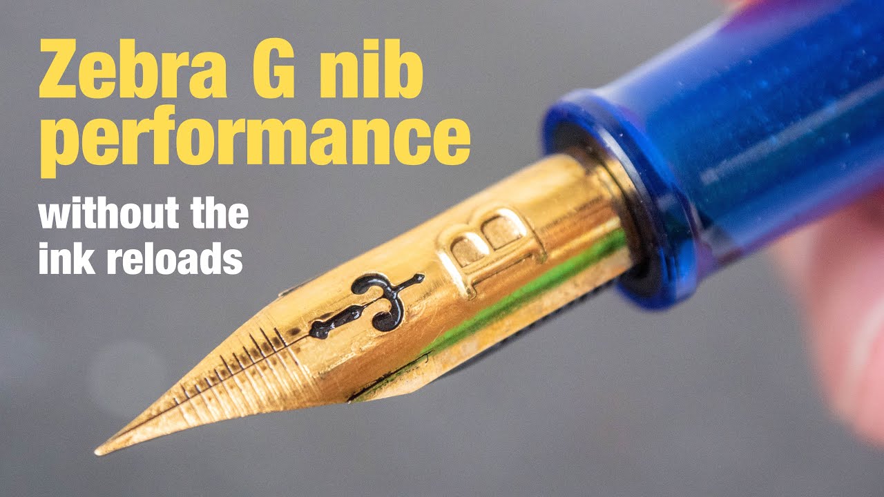 BlueDew flex nib fountain pen (review)