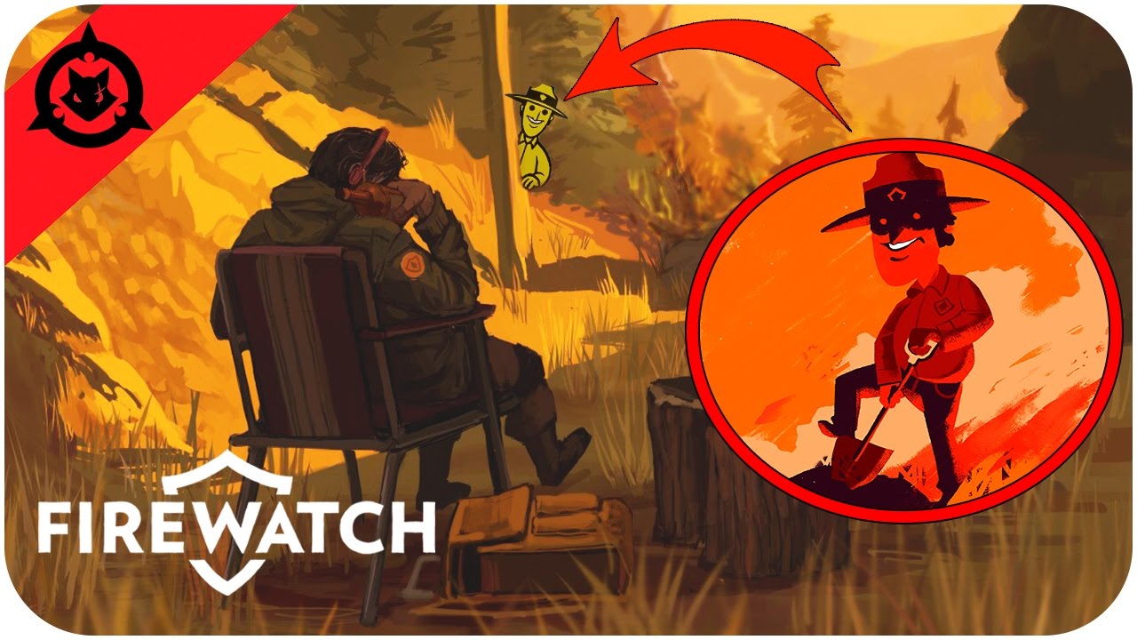 МЫ ИГРАЕМ ЗА ПСИХА И МАНЬЯКА ЖУТКИЕ ТЕОРИИ - FIREWATCH