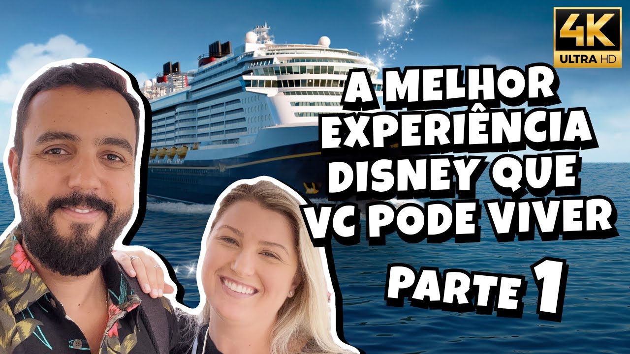VOCÊ NUNCA VIU TANTOS DETALHES DE UM CRUZEIRO DA DISNEY - VLOG DISNEY WISH PARTE I