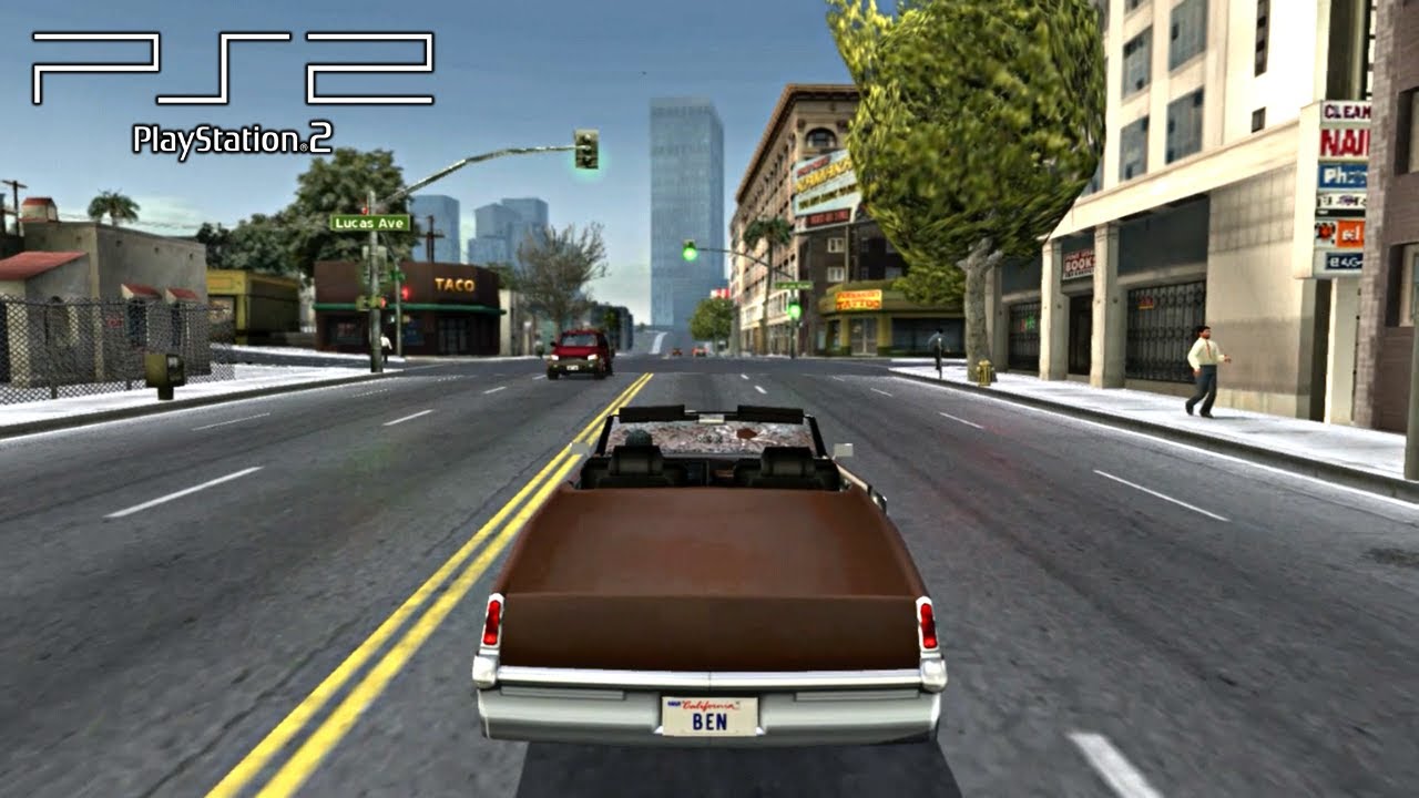 TRUE CRIME: STREETS OF LA | Геймплей PS2