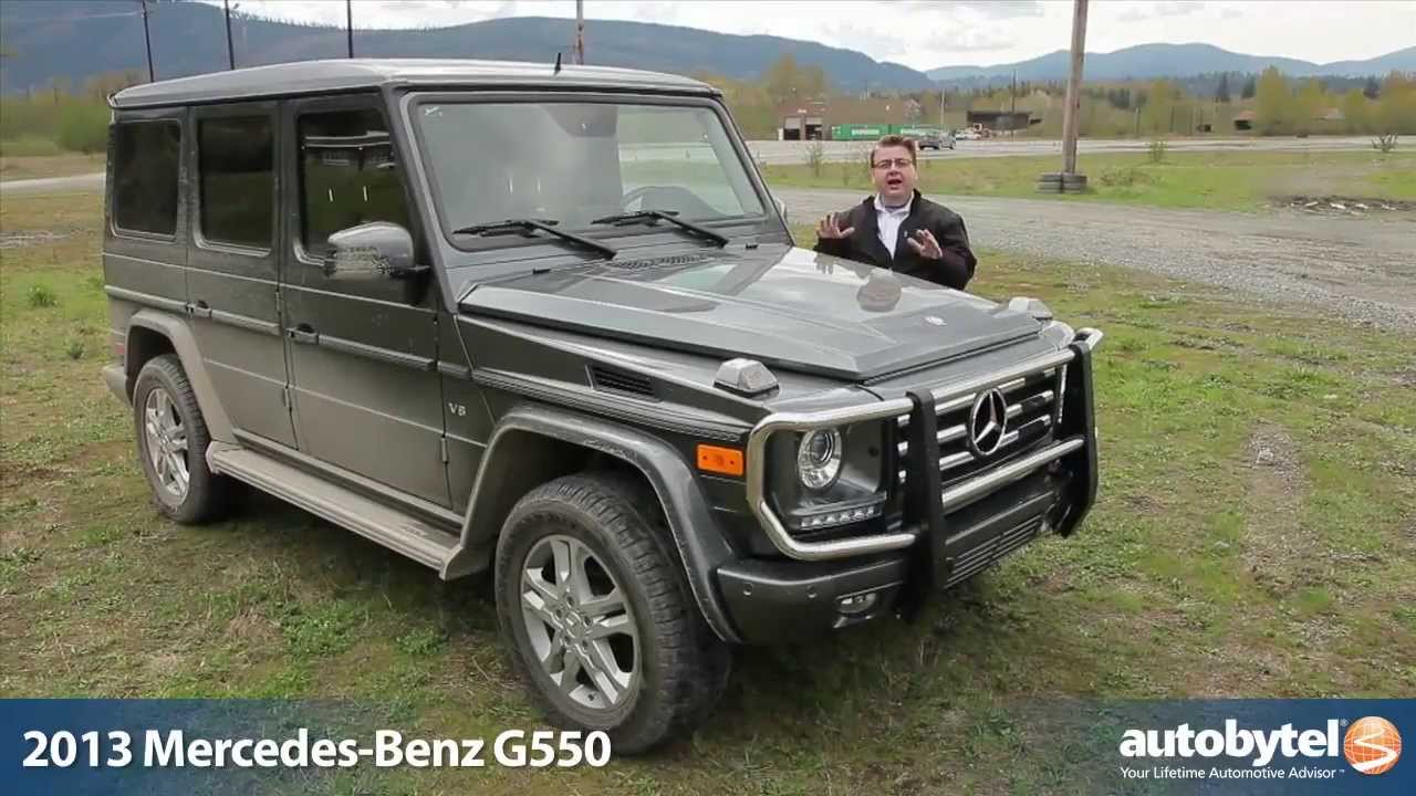 2013 Mercedes-Benz G550 Test Drive & Luxury SUV Video Review