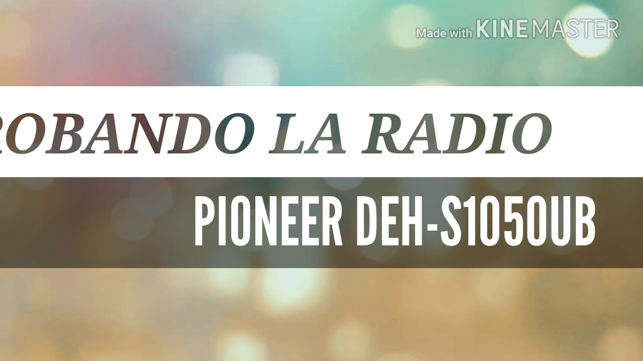 AUTORADIO PIONEER DEH-S1050UB - APOLO AUDIO