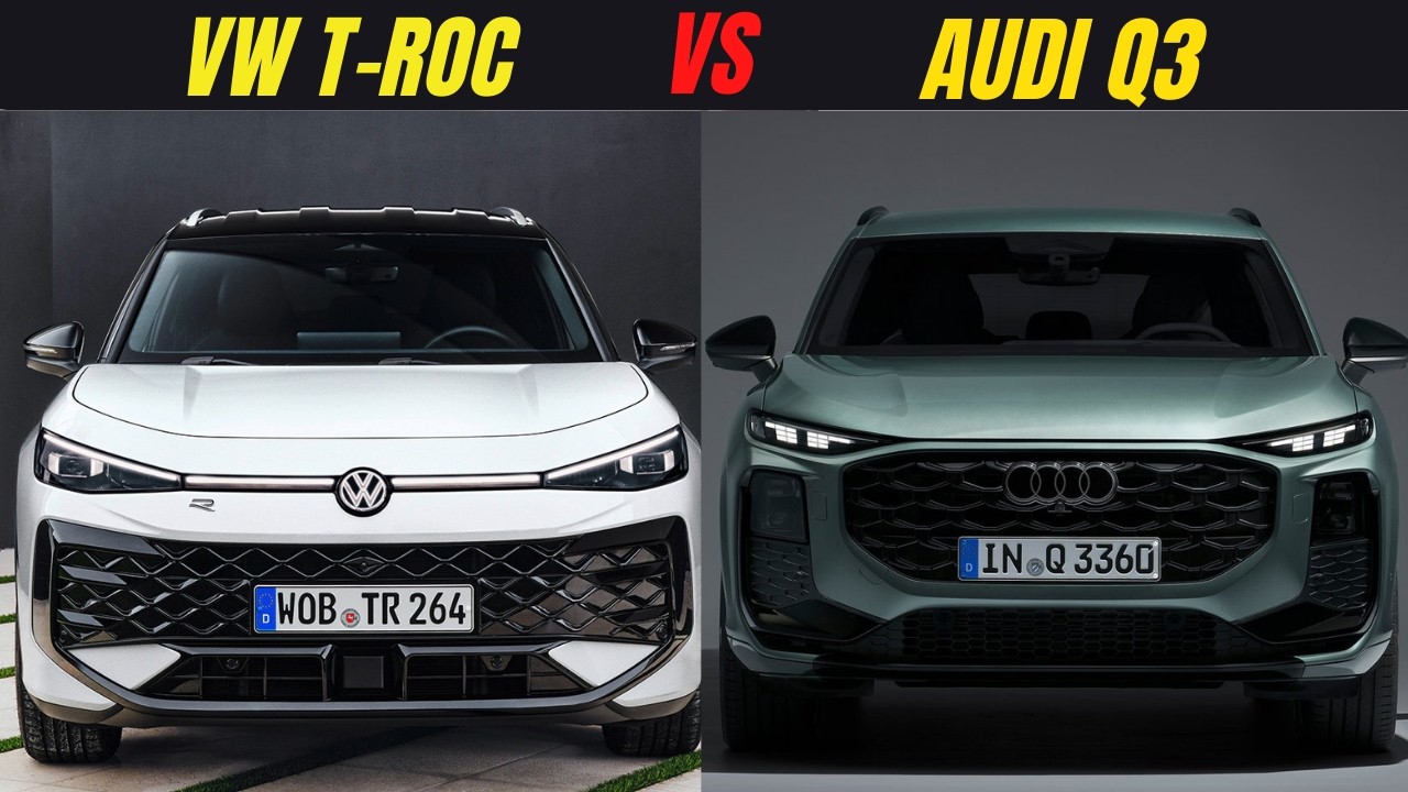Neuer VW T-Roc 2026 vs. Audi Q3 2026 – Welcher ist der bessere Kompakt-SUV?