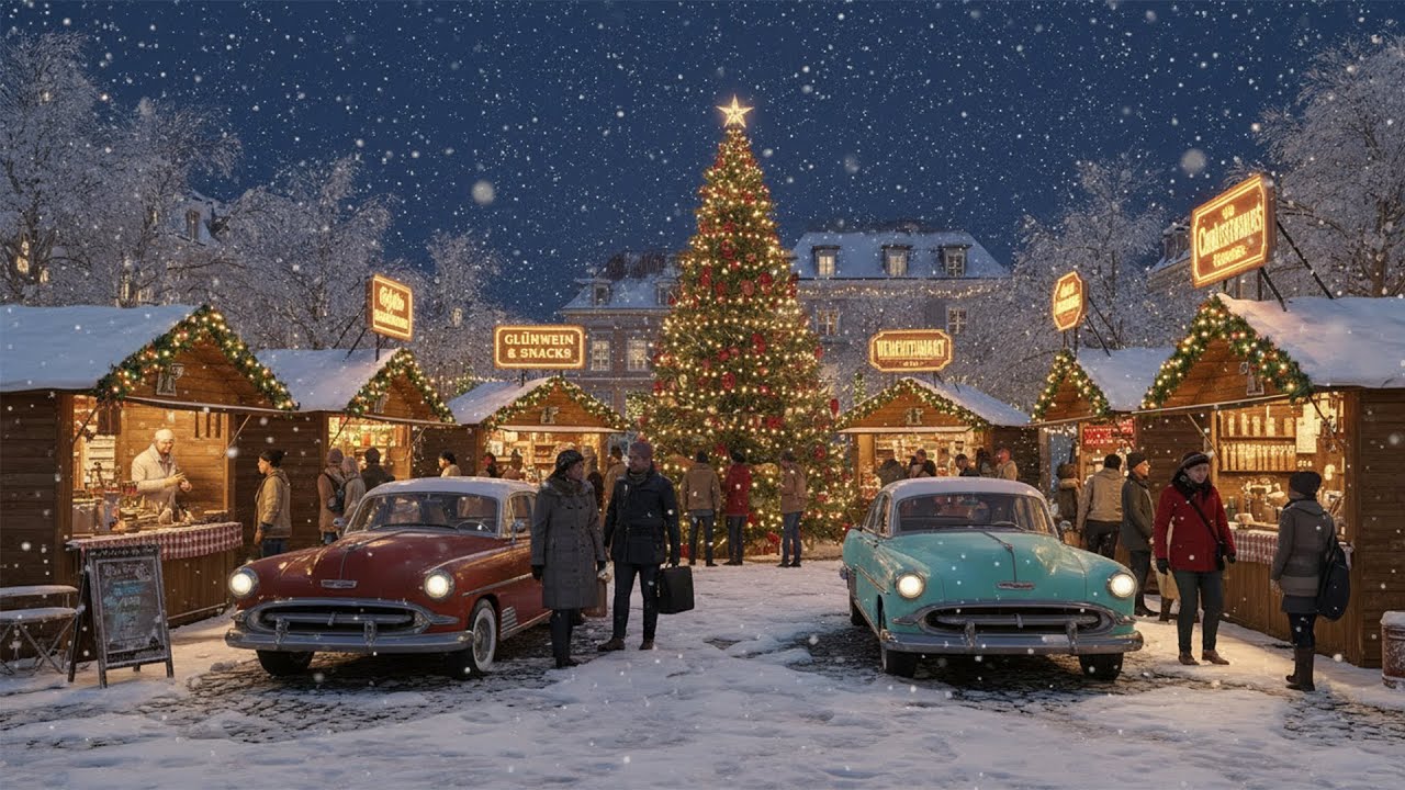🎁 Merry Little Jazz Christmas 🎄 Frank Sinatra, Brenda Lee & Nat King Cole Vibes | Cozy 1950s Café