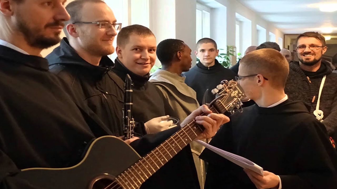 Kolęda w WSD oo. Franciszkanów