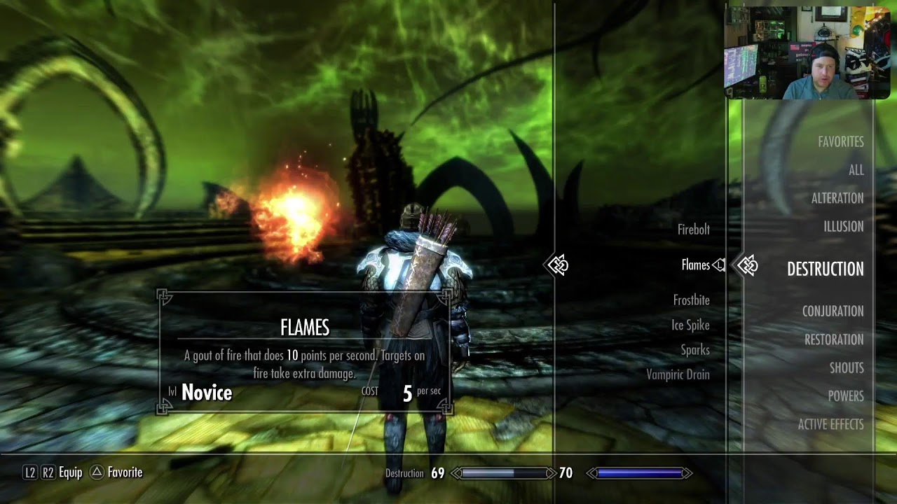 Exploring Skyrim Dark Brotherhood W/RandyTubs