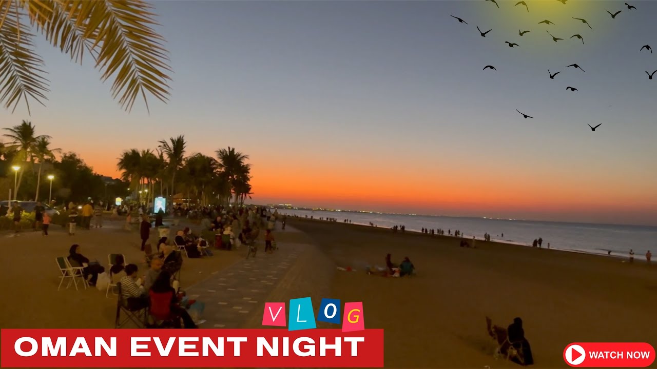 You Won&rsquo;t Believe This Event at Waterfront Oman! 😍🔥 Beach Night Vibes
