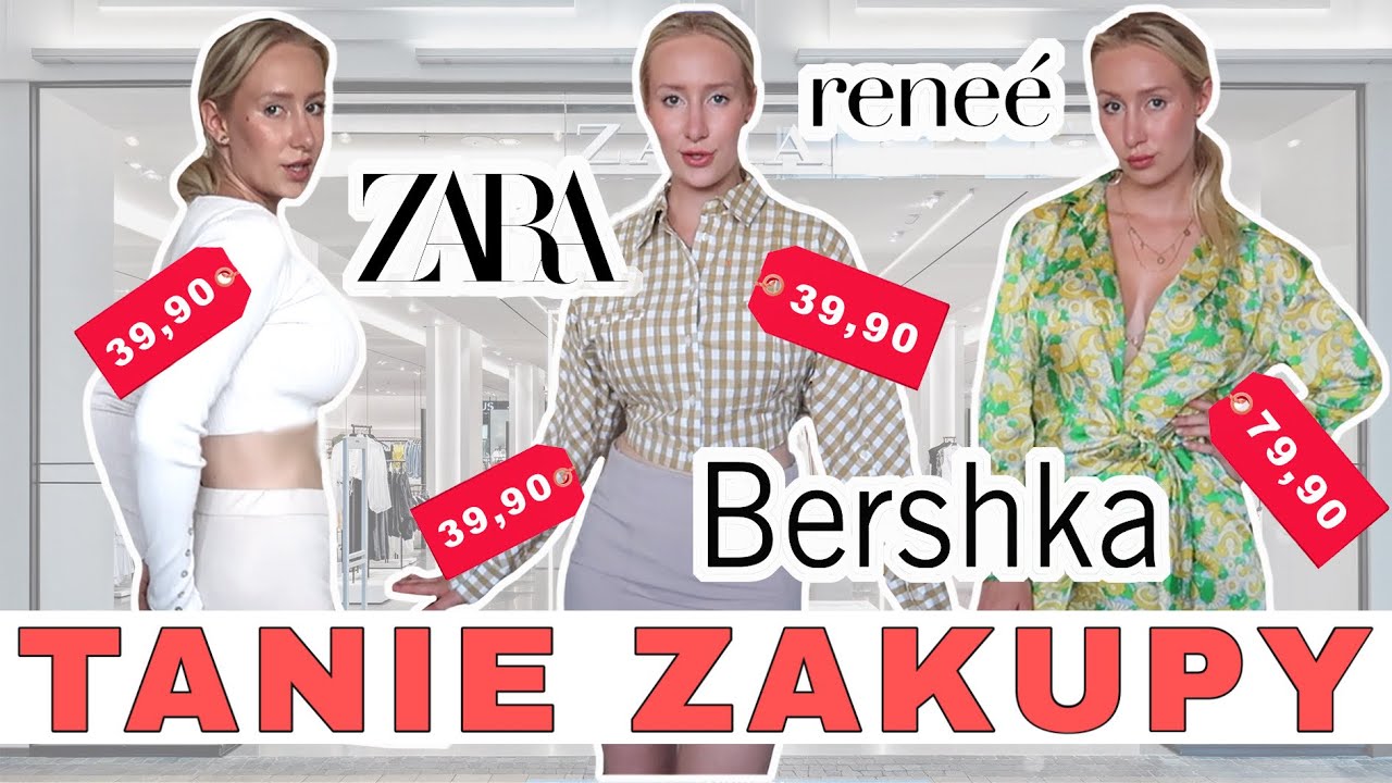 HAUL ZAKUPOWY ZARA, BERSHKA I RENEE