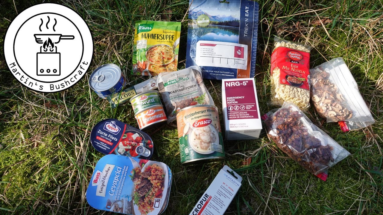 Fluchtrucksack Essenssachen EPA, Trockennahrung u. co | Martin´s Bushcraft
