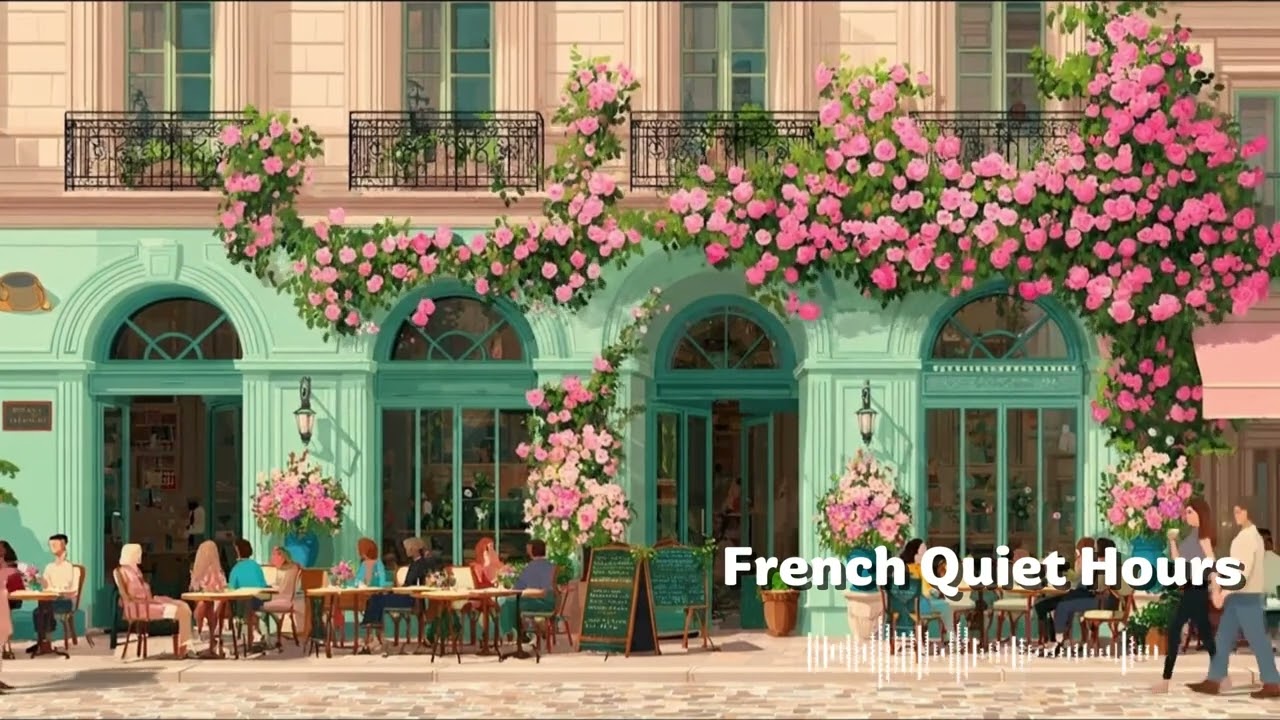 𝐏𝐚𝐫𝐢𝐬 𝐂𝐚𝐟𝐞́ 💐 French Instrumental Music Playlist   Soft Jazz Tunes at Café de Flore