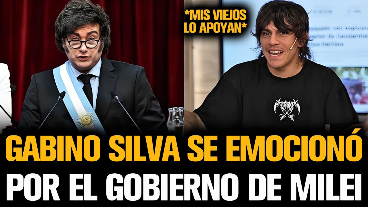 GABINO SILVA SE EMOCIONÓ POR EL GOBIERNO DE MILEI EN ARGENTINA