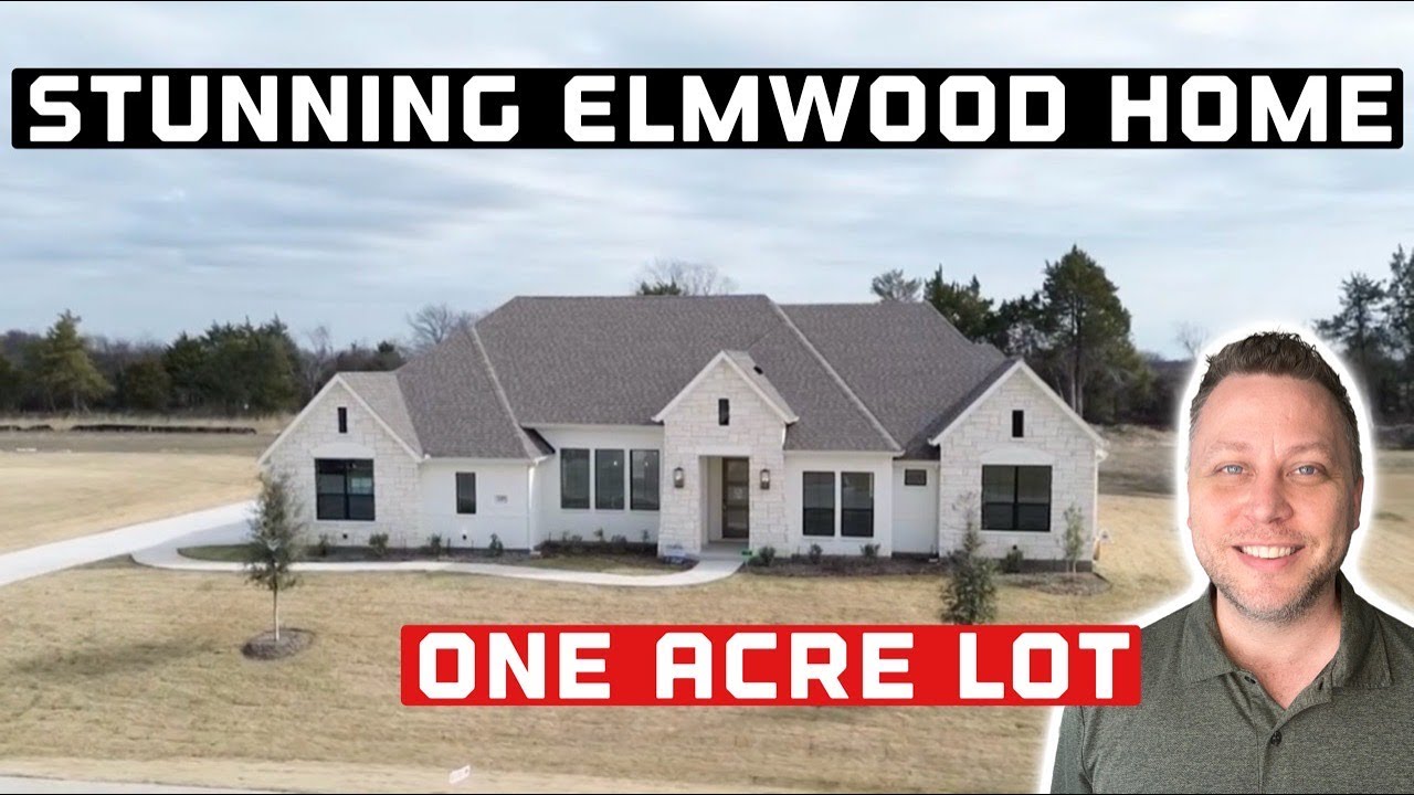 Stunning Elmwood Homes Avery Floor Plan | Full House Tour | Waxahachie 