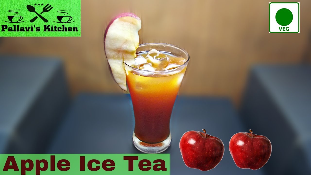 Iced Tea Recipe# Apple Iced Tea# Iced Tea At Home# How To Make Iced Tea# Apple Tea