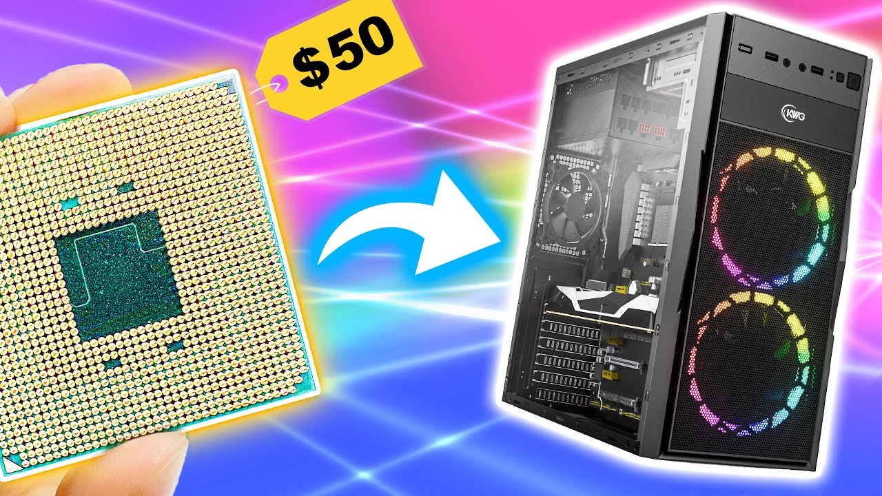 I put a $50 CPU in a $2000 GAMING PC