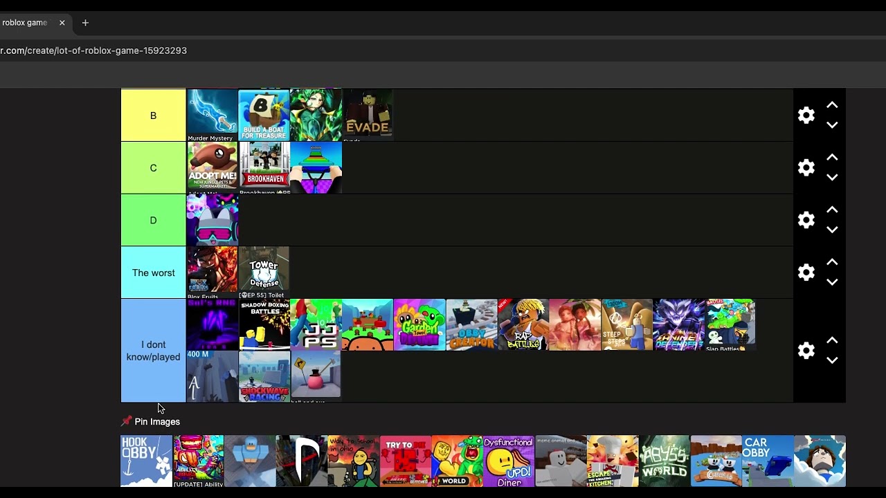 Ranking roblox games (Pt.1)