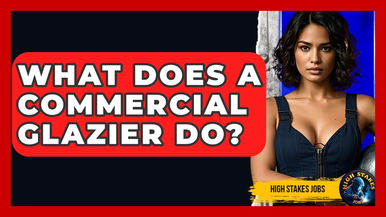 What Does A Commercial Glazier Do? - High Stakes Jobs