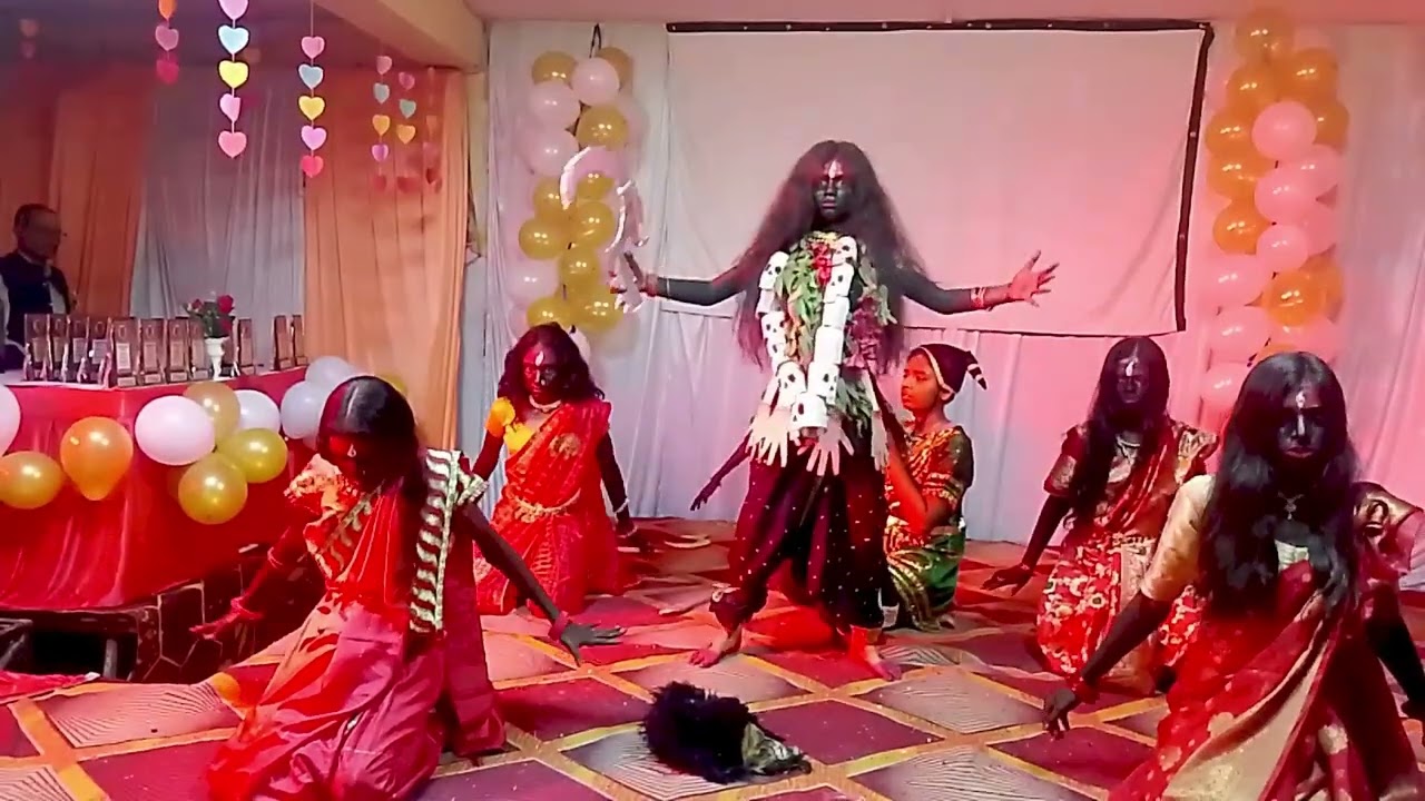 Mahakali Dance Drama Performance | Raktbeej Vadh | Mahakali Tandav | Powerful Stage Act 2026