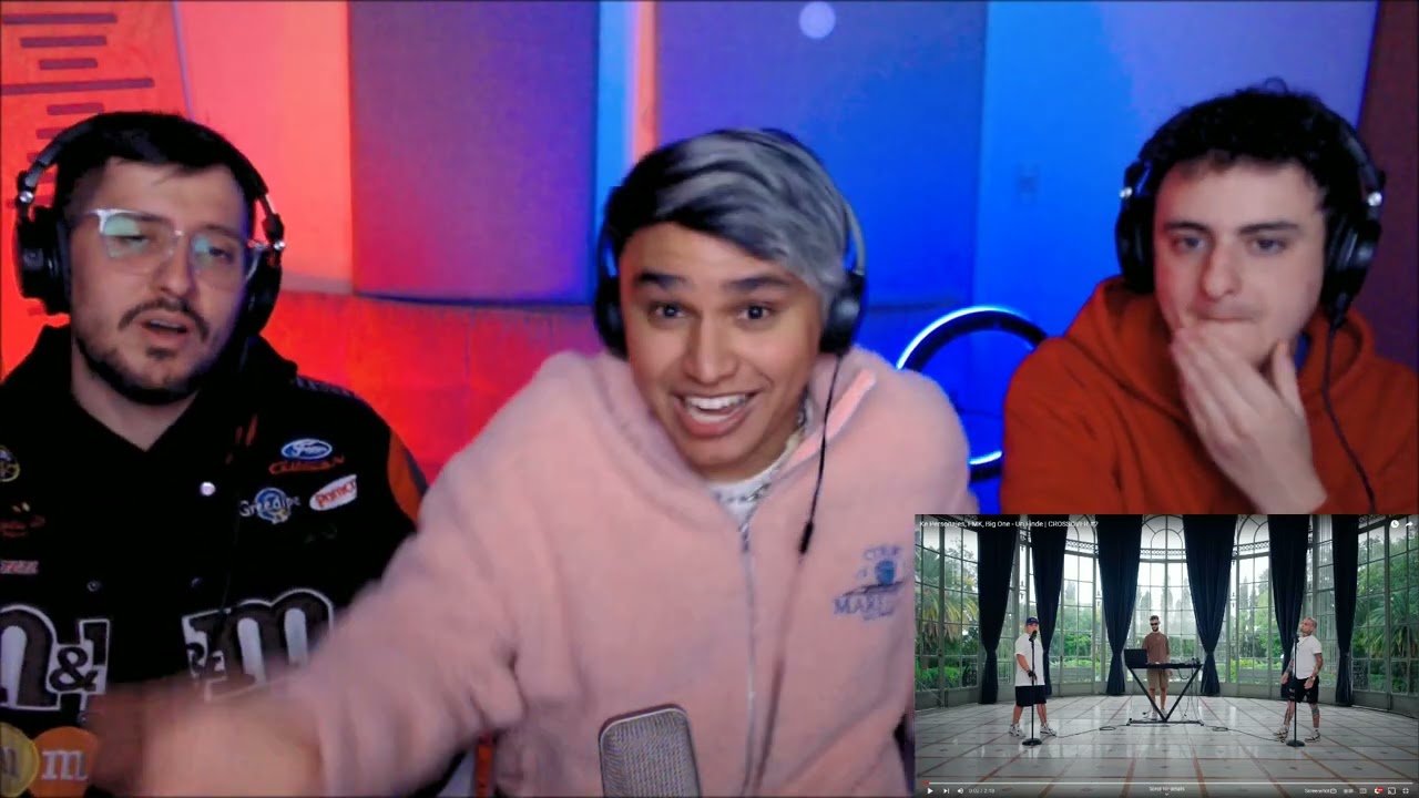 [Reacción] Ke Personajes, FMK, Big One - Un Finde | CROSSOVER #2 | ANYMAL LIVE 🔴