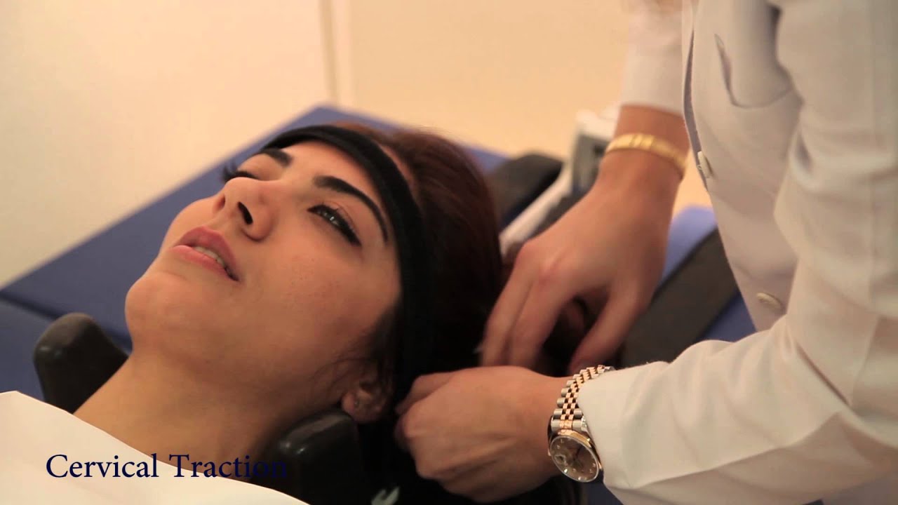 Neck Traction using GBO TESI ComfoTrac Duo