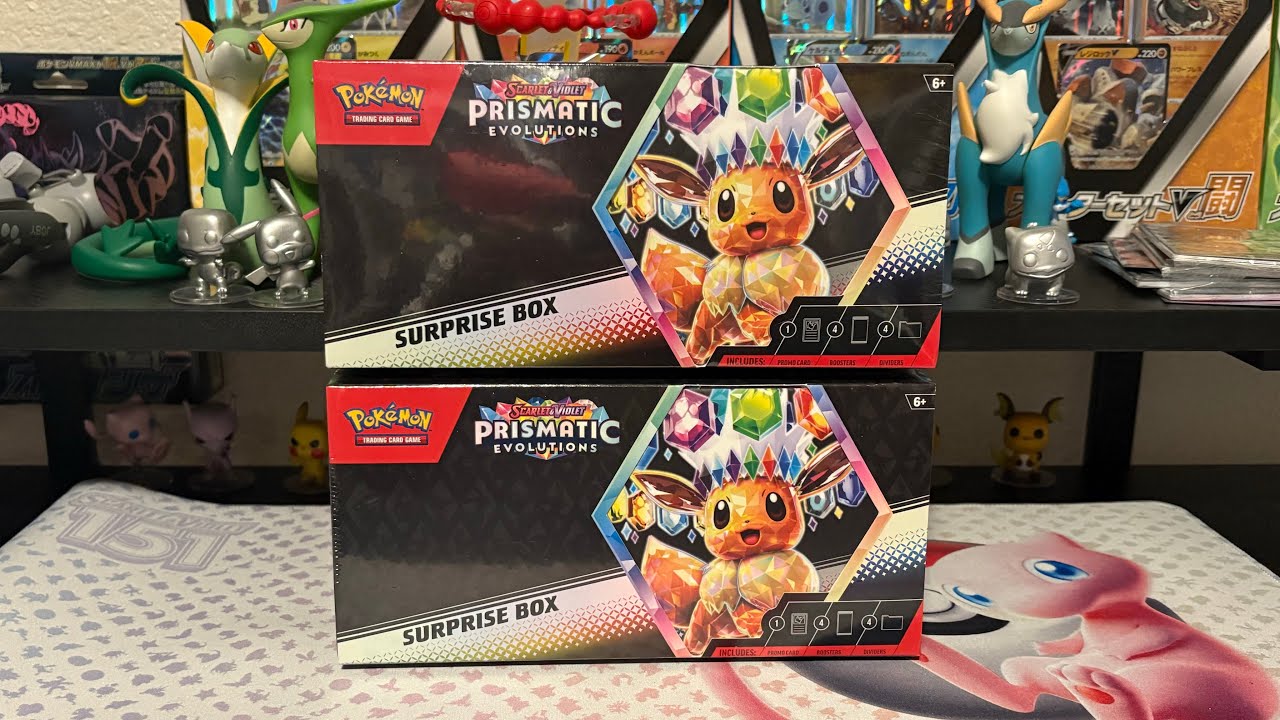 Pokemon TCG. Prismatic Evolutions Surprise Boxes