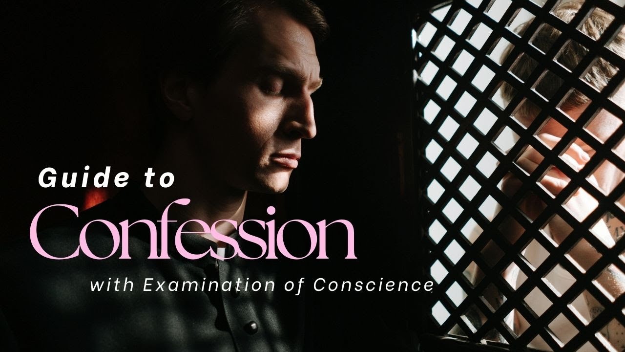 Guide to Confession with Examination of Conscience #confession #godsmercy