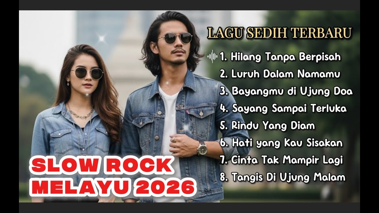 LAGU SLOW ROCK MELAYU TERBARU 2026 / Paling Sedih Menyayat Hati / Slow Melayu/ Hilang Tanpa Berpisah