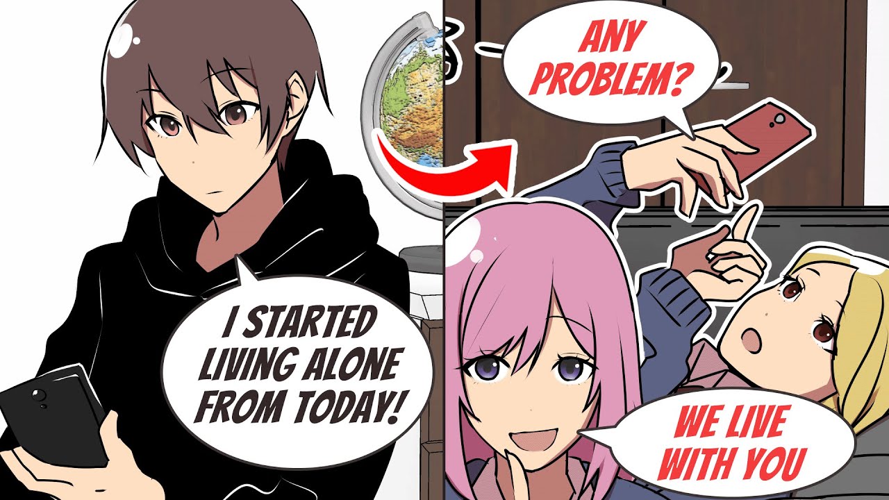 【Manga】I Happened to Live with Two Cute Punk Delinquent Girls when I started Living by myself！