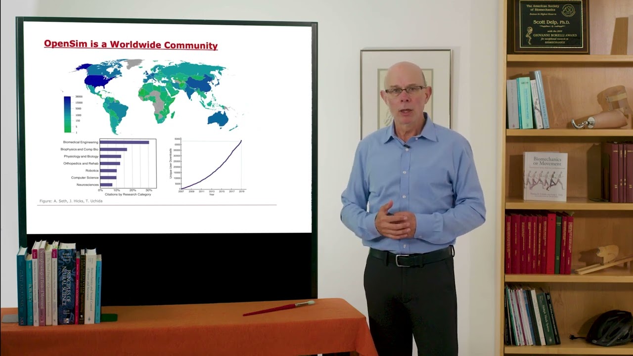 Biomechanics of Movement | Lecture 10.7: OpenSim: A Powerful Tool for Muscle-Driven Simulation