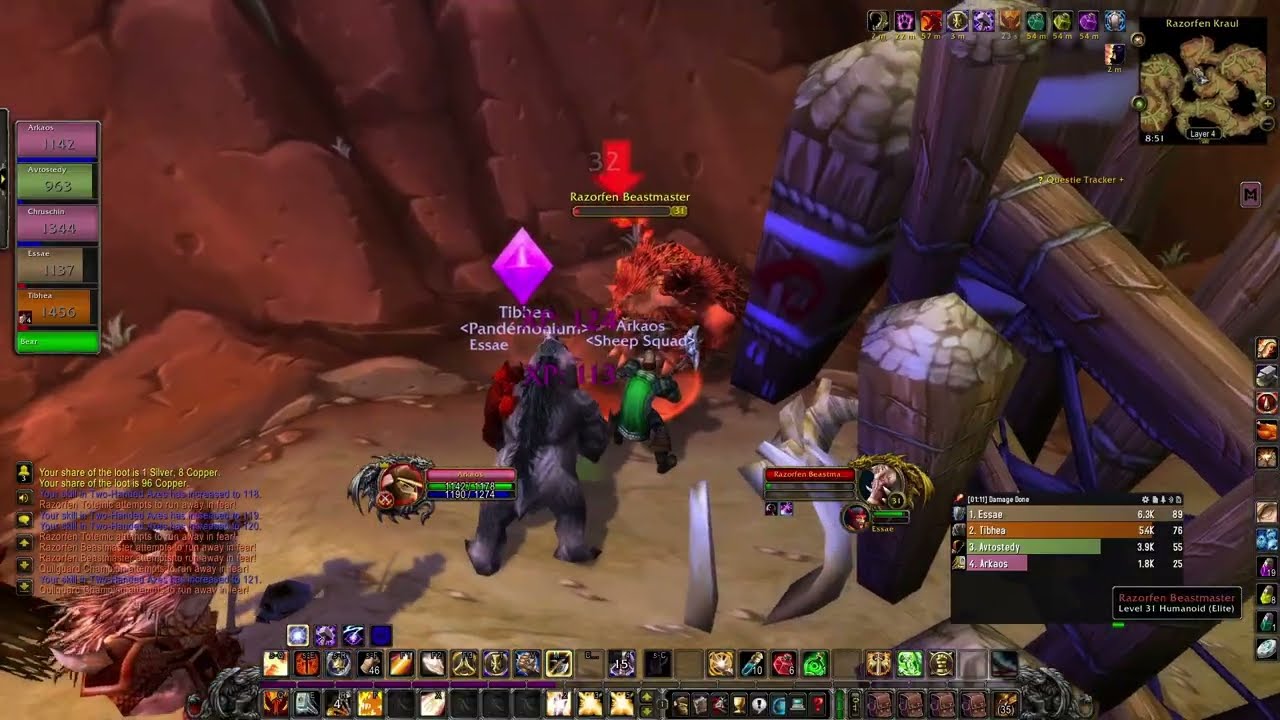 WoW Classic Anniversary RFK ret pally pov