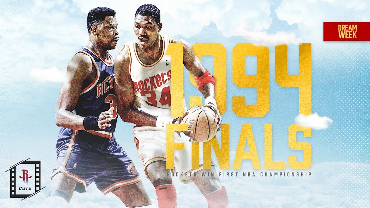 Olajuwon in the 1994 NBA Finals | Houston Rockets | Rockets Cuts | Ep. 12