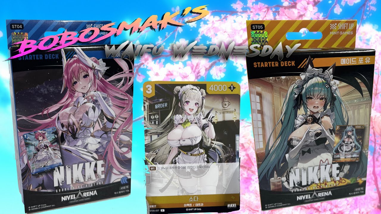 MORE NIKKE TCG!! Nikke - Nivel Arena - MORE Starter sets! ST04-05