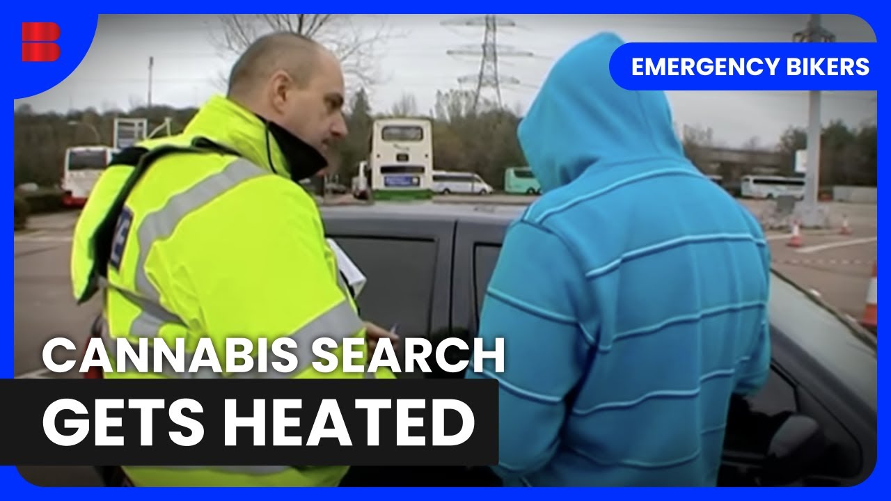 Cannabis Vehicle Search Sparks Roadside Drama | Emergency Bikers