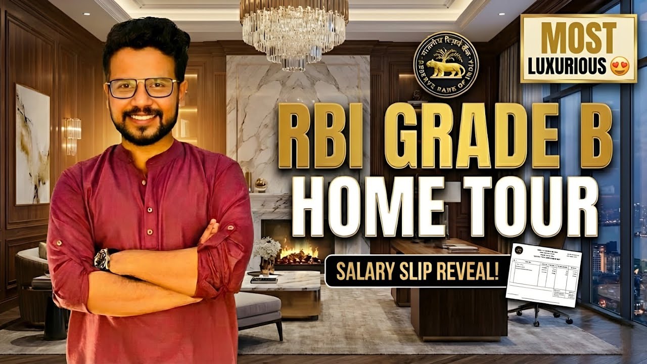 RBI Grade B Home Tour Mumbai with Salary Slip 