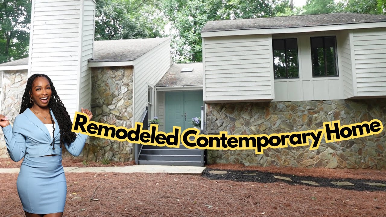 MUST SEE Remodeled Contemporary Home In Raintree - Charlotte, NC #movingtocharlotte