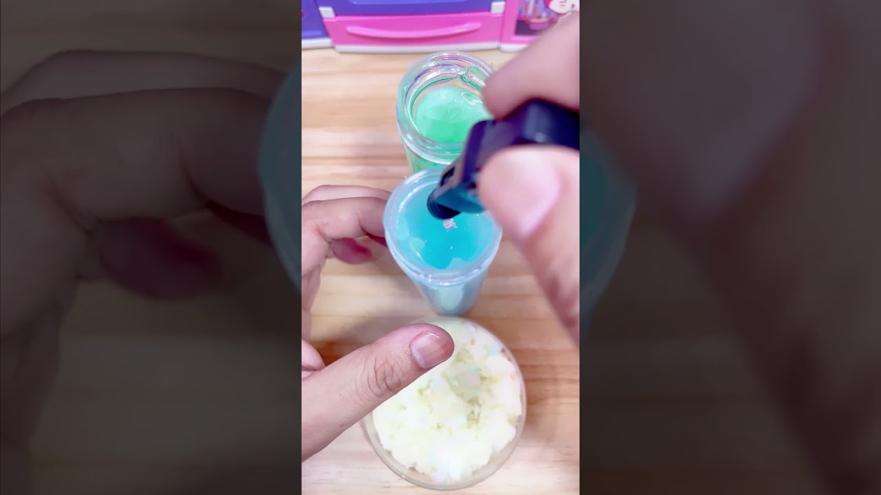 Satisfying Slime ASMR – Green Clear Slime, Blue Clear Slime & Snow Slime | ASMR Videos