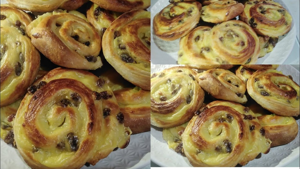 شنيك بدون عجين مورق، خفيف وهشيش و بمقادير اقتصادية، Pies with cream Patisir