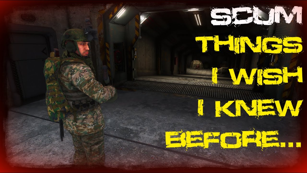 SCUM 0.9: Tips & Tricks I Wish I Knew About Abandoned Bunkers