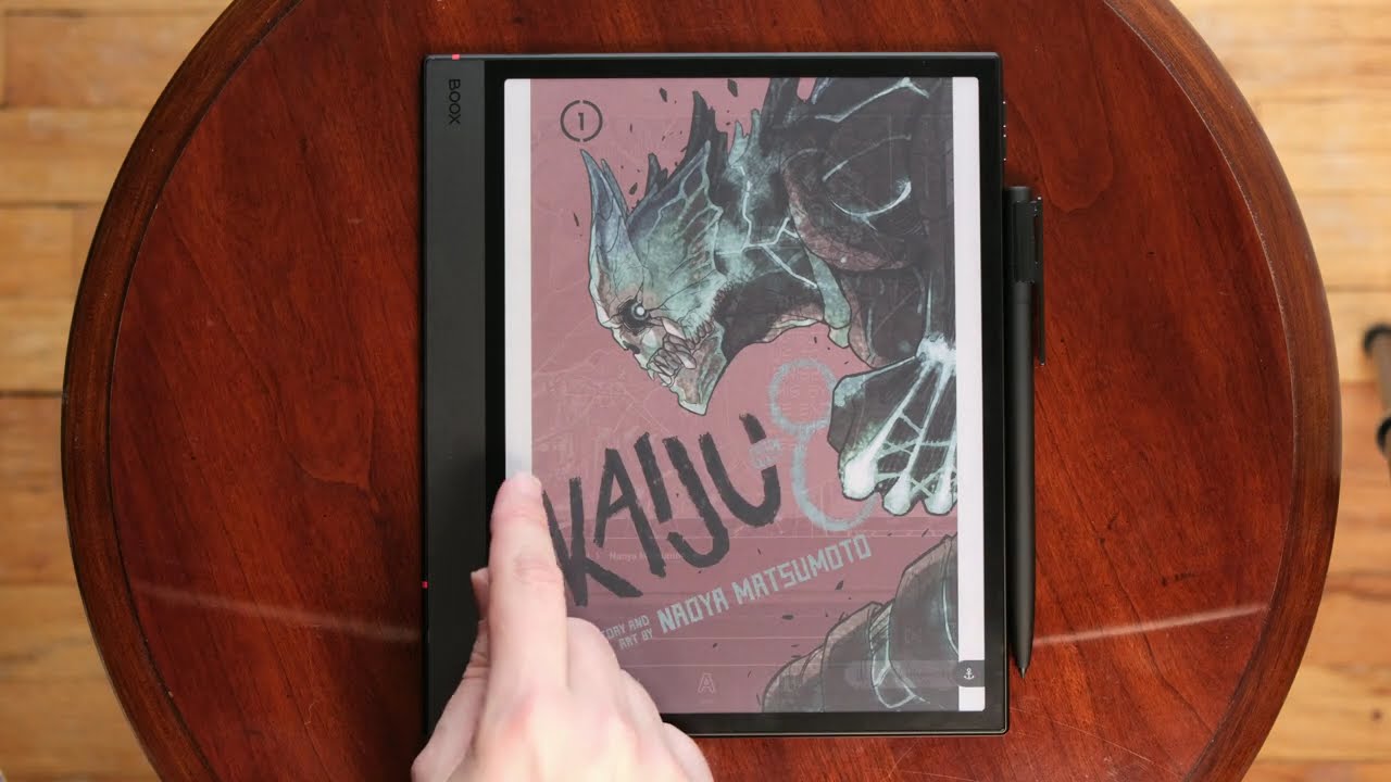 Тестирование Boox Note Air5 C: манга и электронные книги в NeoReader, а также рисование в Notes.