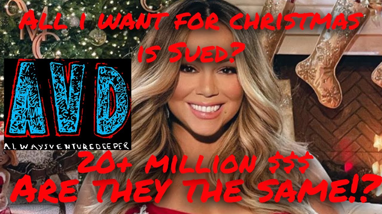 Mariah Carey Sued over All I Want For Christmas Is you - Side by Side Comparison